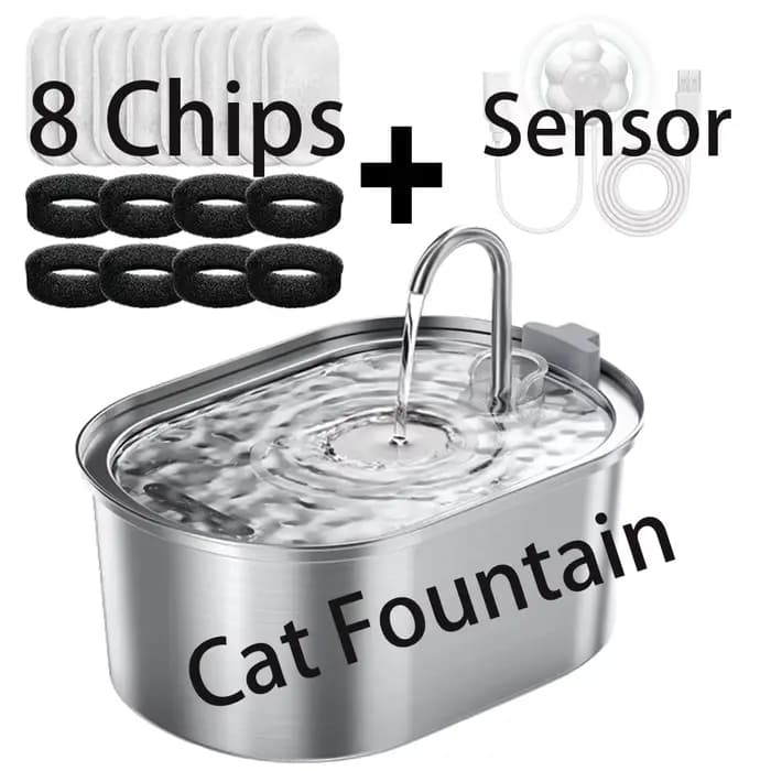Fontaine à eau automatique pour chat 3
