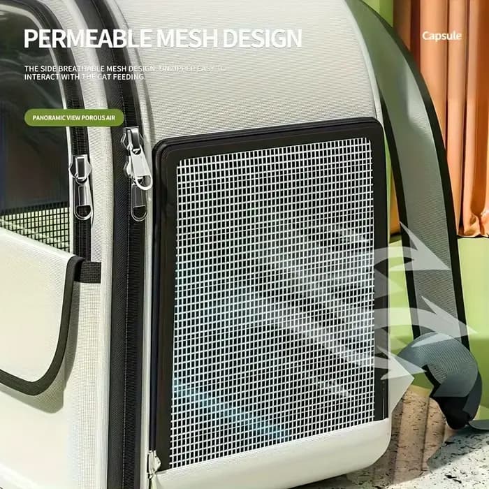 Grand sac à dos pour animaux de compagnie