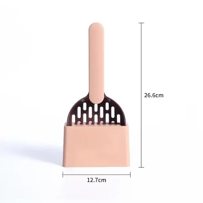 Ensemble de pelle à litière pour chat avec base