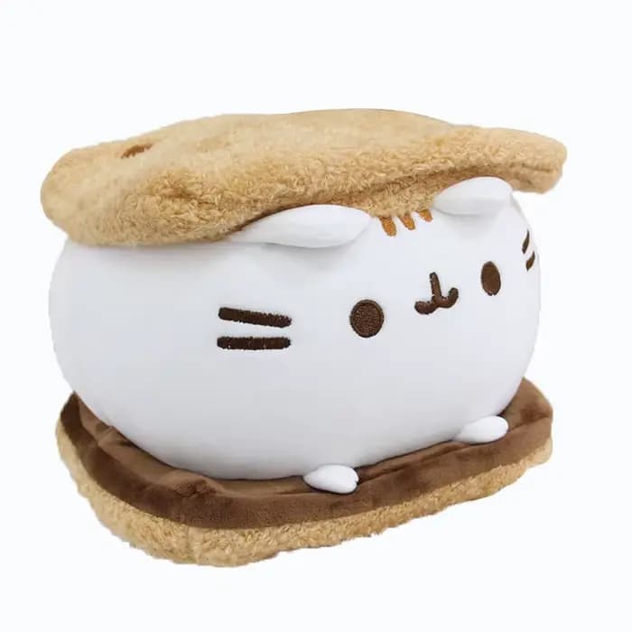 Mignon simulé chat poupée en peluche jouet Anime