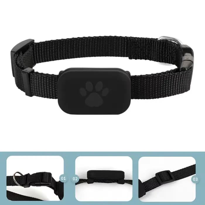 Collier pour animaux de compagnie avec GPS étanche