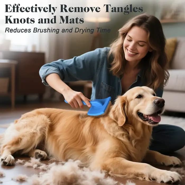 Brosse démêlante pour chien