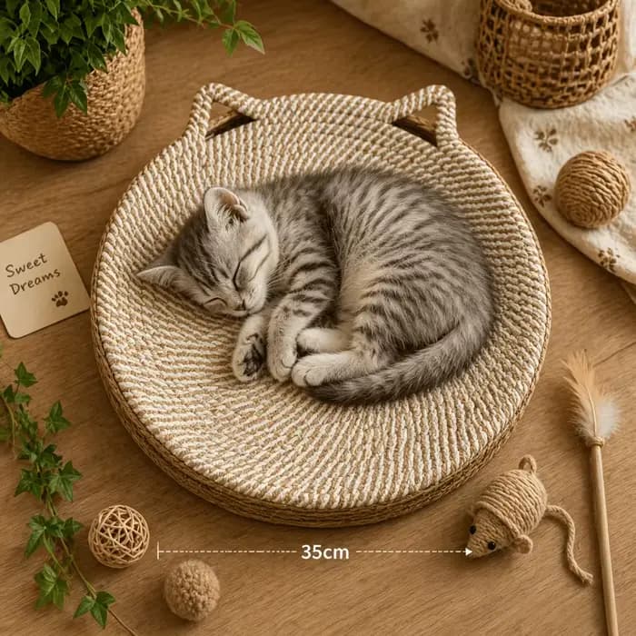 Adapté aux chats de petite à moyenne taille