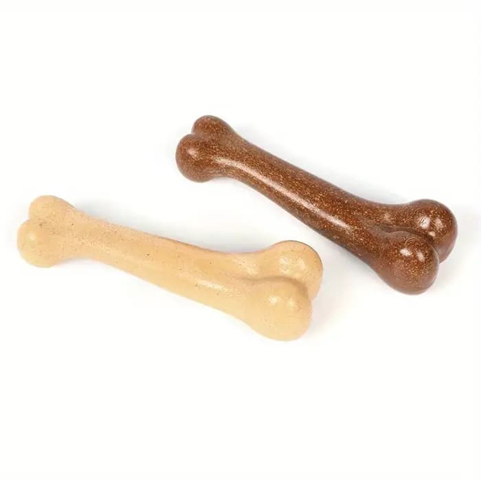 Jouet à mâcher durable aromatisé au bœuf pour chien