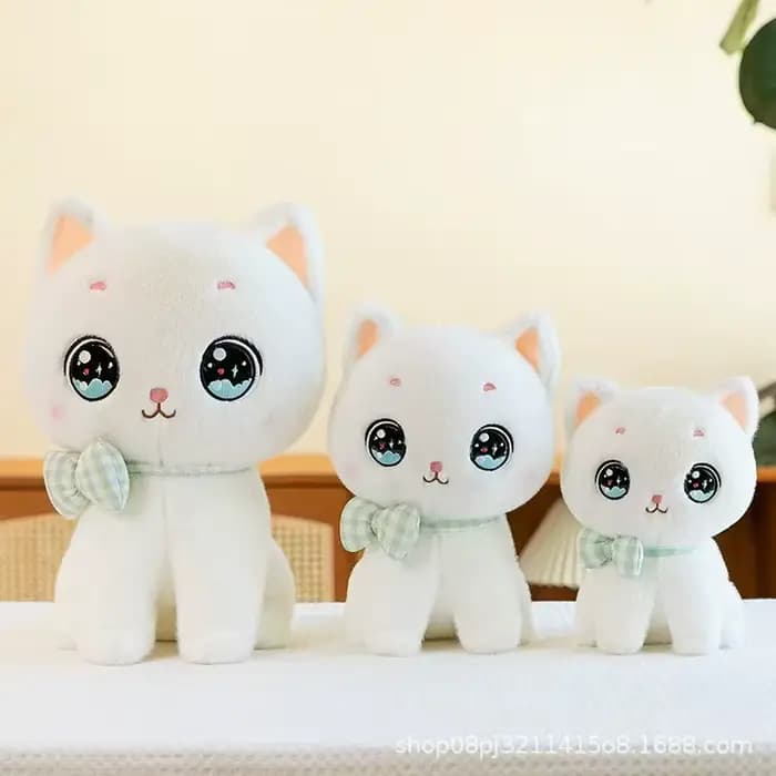 Jouet en peluche chat de 25cm