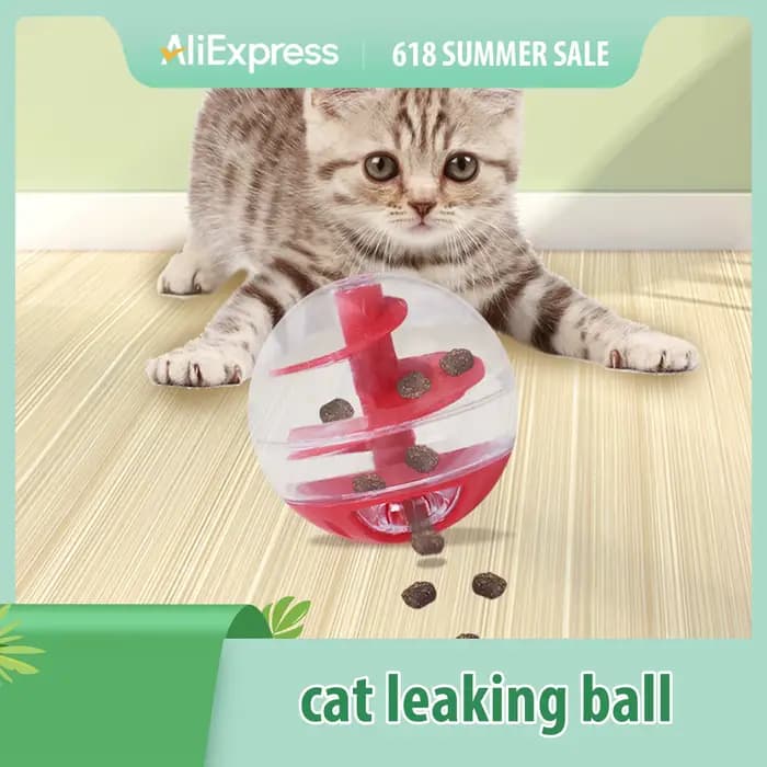 Boule de puzzle interactive pour chat