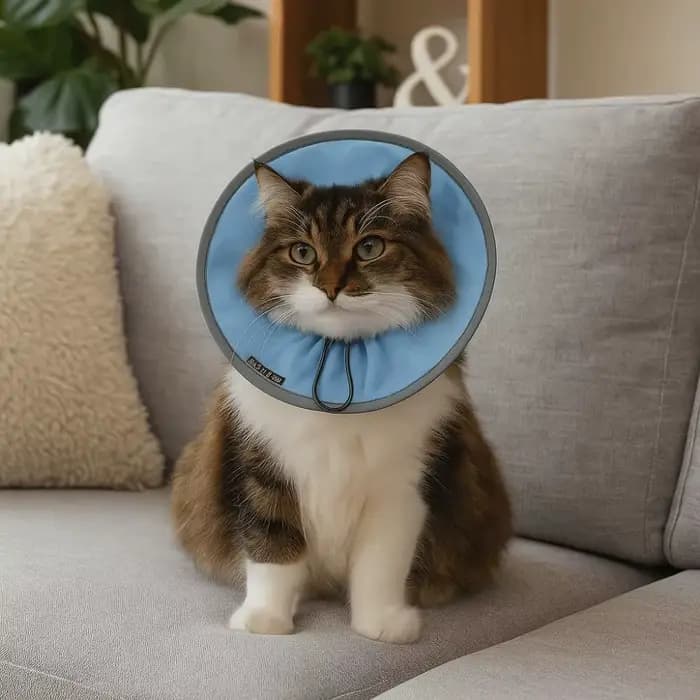 Collier élisabéthain Anti-léchage pour animaux de compagnie