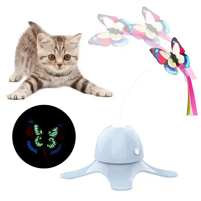 Jouet électronique intelligent et automatique pour chat