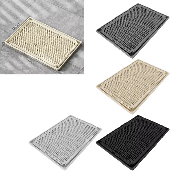 Tapis anti-déchets pour litière pour chat