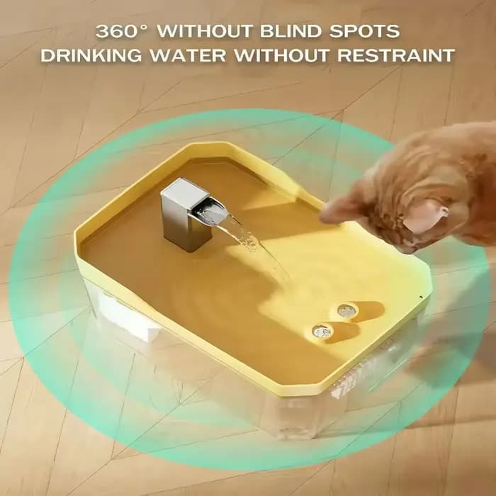 Fontaine à eau pour chat avec filtre automatique