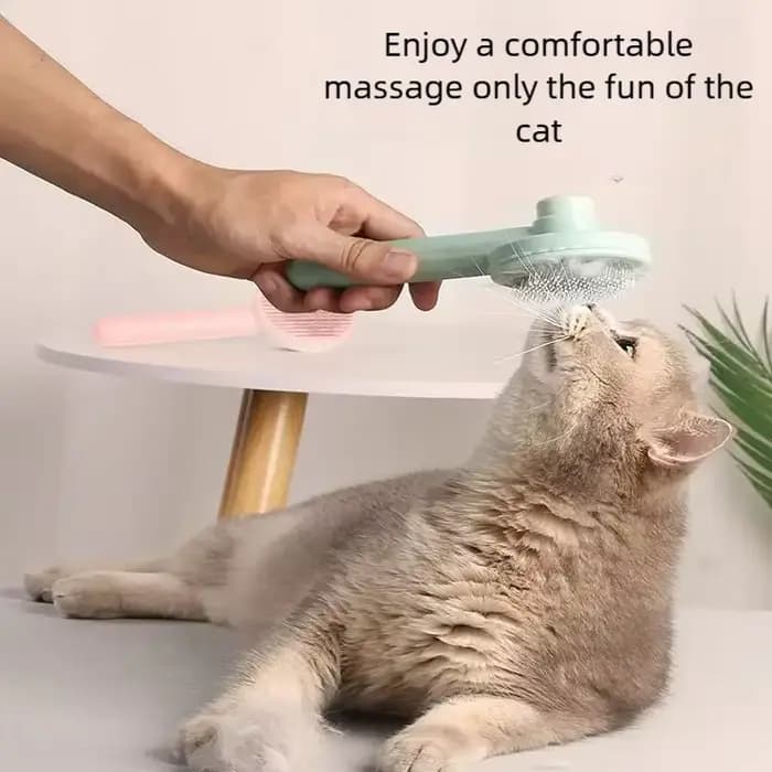 Brosse à poils pour chien, peigne pour chat, toilettage et soin, brosse pour chat en acier inoxydable, peigne pour chiens à poils longs, accessoires de nettoyage pour animaux de compagnie