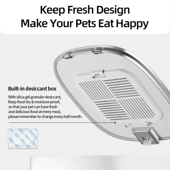 Mangeoire automatique intelligente pour animaux de compagnie