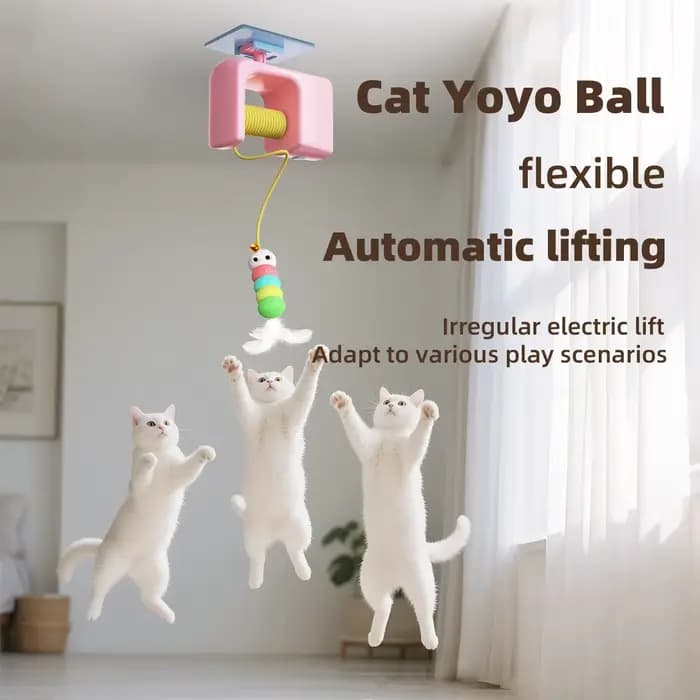 Caterpillar et oiseau volant adapté aux jouets de chasse pour animaux de compagnie
