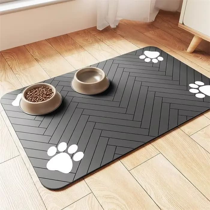 Tapis absorbant en boue de diatomées pour animaux de compagnie