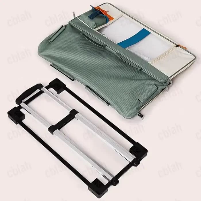 Porte-chat Extra Large avec roulettes-poussette pliable pour animaux de compagnie pour 2 chats