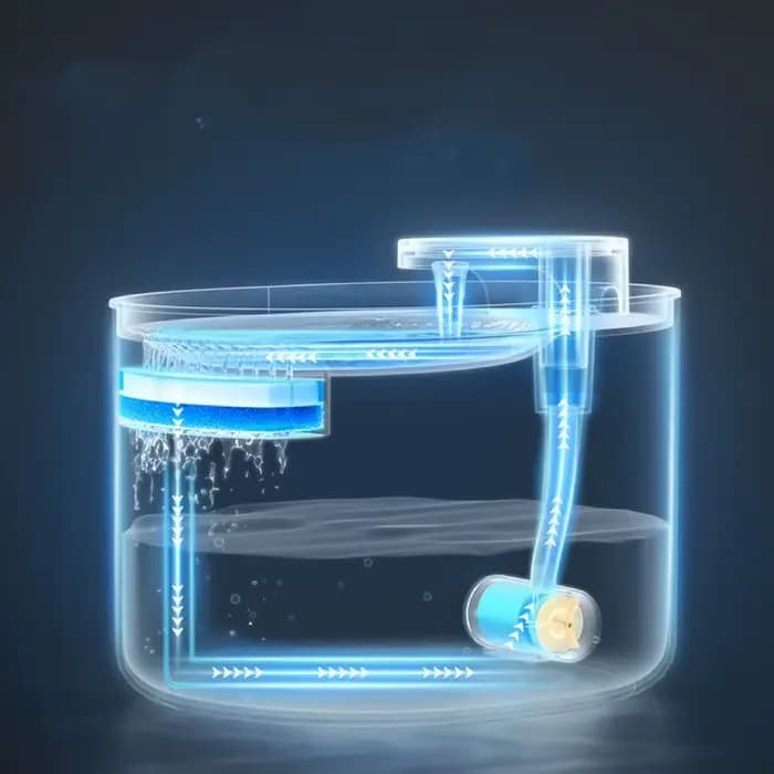 Distributeur d'eau pour chien et chat