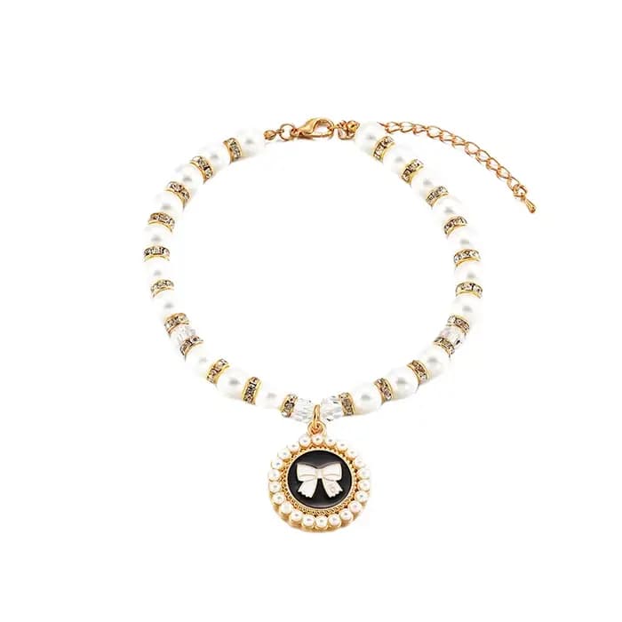 Collier de perles pour animaux de compagnie