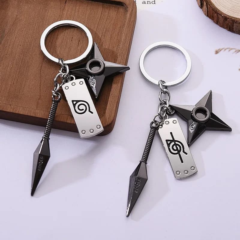 Bandai – porte-clés Anime Naruto, sac à dos de voiture, accessoires, bijoux pour femmes, cadeaux pour hommes