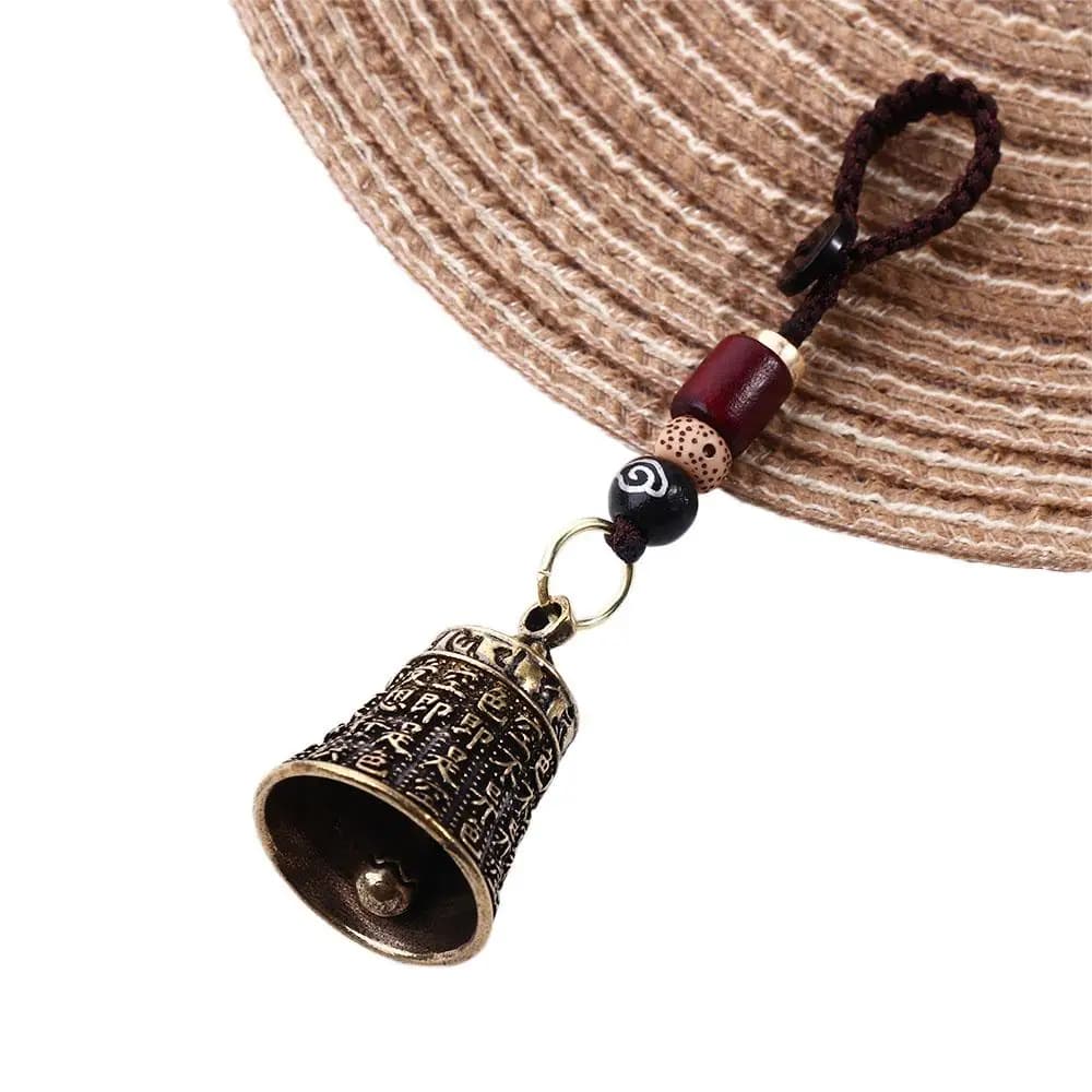 Écriture Sutra accessoires intérieurs corde porte-bonheur accessoires de voiture lanière pendentifs porte-clés porte-clés de voiture porte-clés de voiture porte-clés