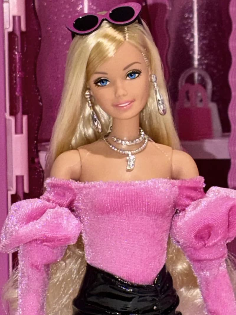 En stock, poupée Barbie Superstar 2026 Deluxe Fashion Series noire et rose, poupée Barbie rare, modèle de collection de 30 cm