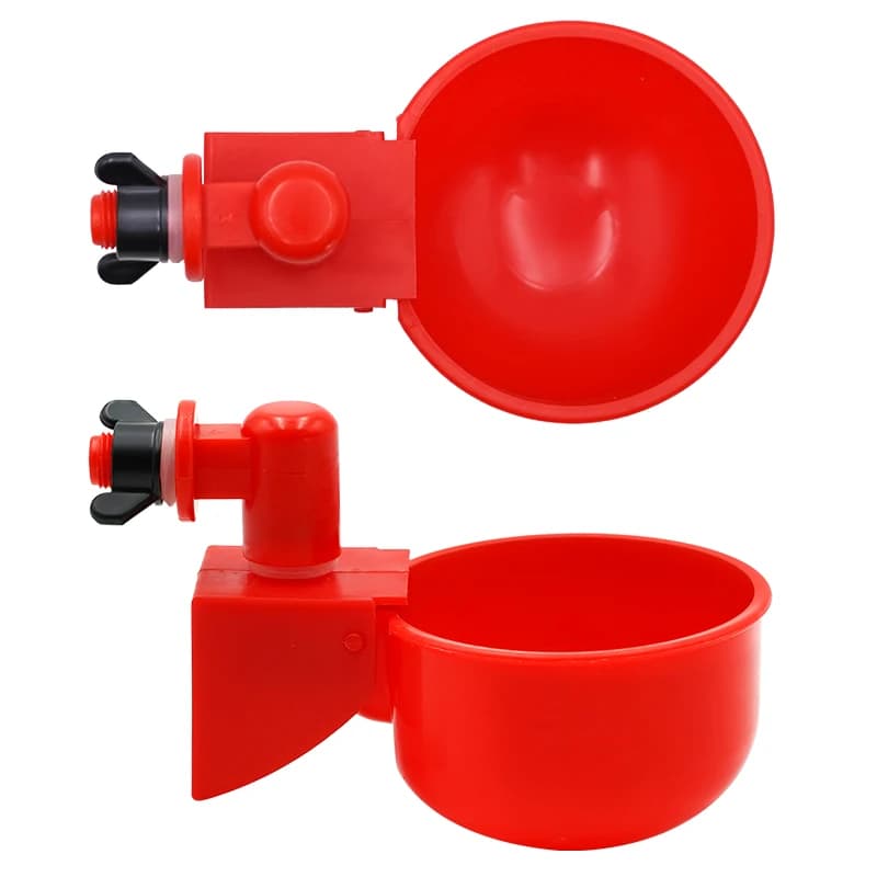 Kit de bol de rajeunissement d'eau jetable automatique, bac de ferme, abreuvoir de volaille, mangeoire à eau potable pour poussins, canard, oie, dinde