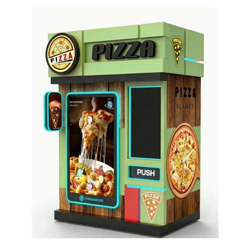 Distributeur automatique de pizzas intelligent sur mesure, personnalisable et en gros, compatible avec les achats en gros mondiaux