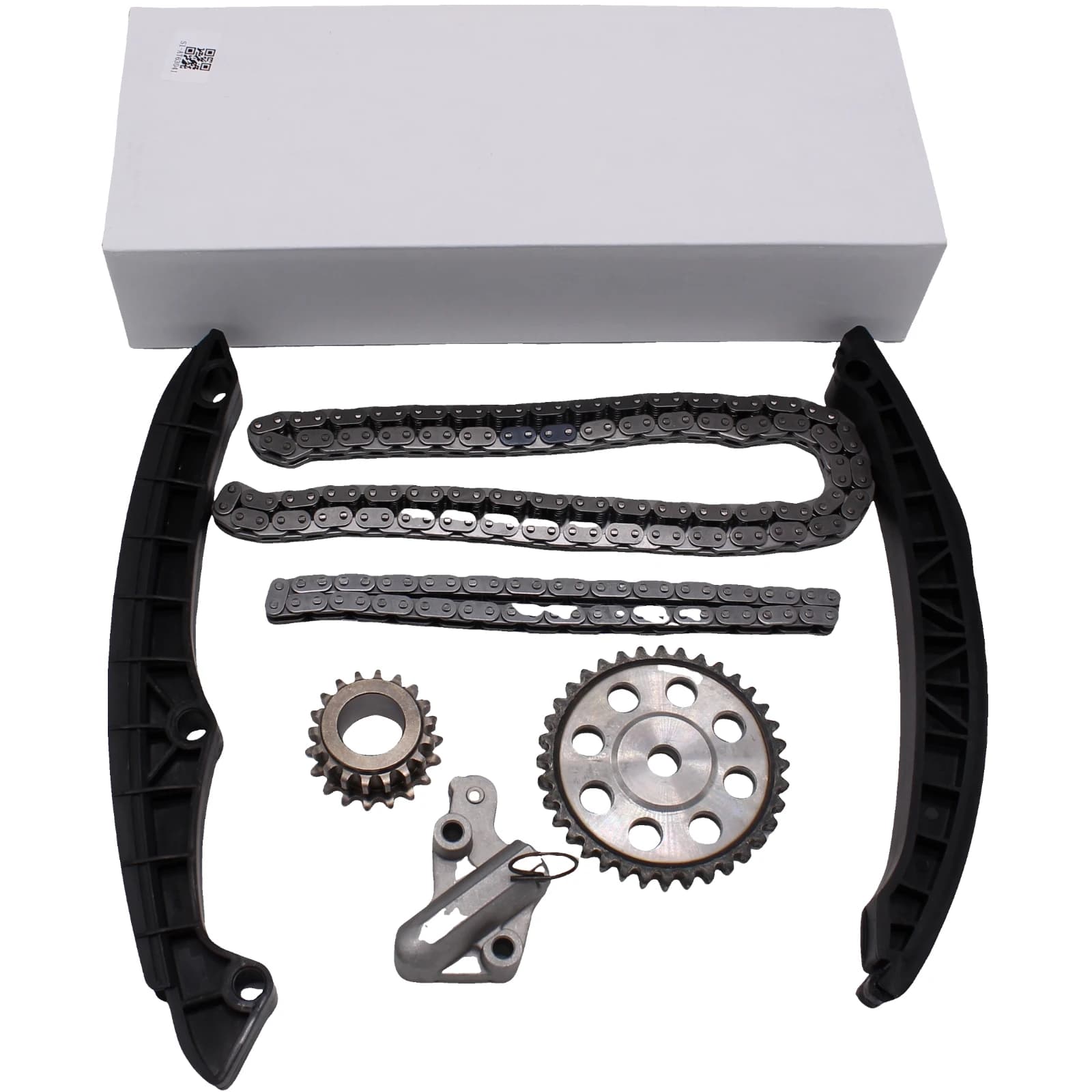 Kit de chaîne de distribution de réglage d'arbre à cames SI-AT63041 SIAT63041 pour sac VW BLF BTS CAXA CAVD 1.4TSI 1.6 FSI Skoda Audi