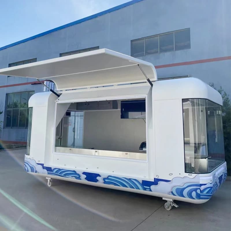 Remorque de petit camion de nourriture, meilleur prix, avec équipement de cuisine complet, restauration rapide, prêt pour les affaires