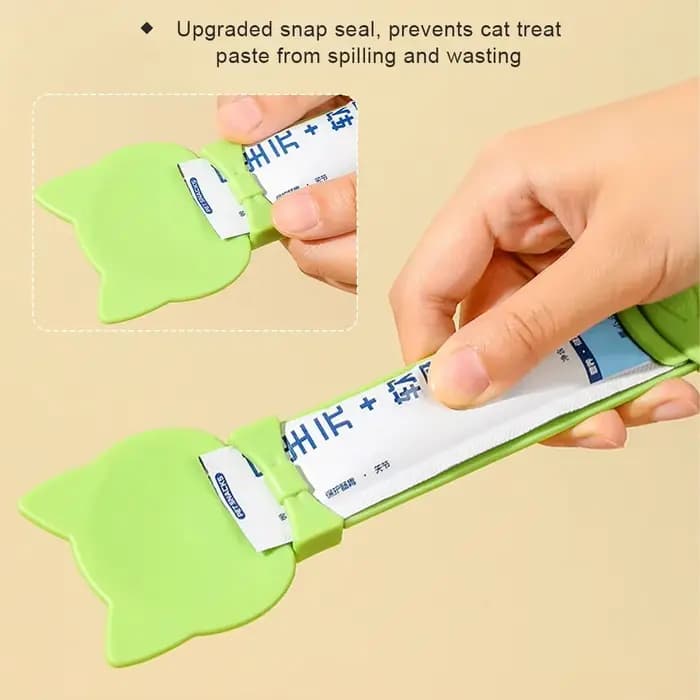 Churu Tube Helper : Distributeur de nourriture liquide et de purée pour chat