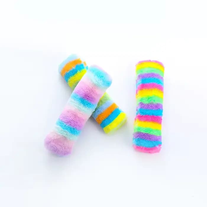 Oreiller en peluche pour chat, jouet avec catnip, papier sonore, résistant aux morsures, jeu interac