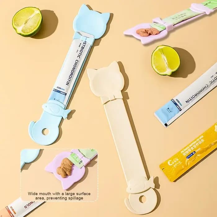 Churu Tube Helper : Distributeur de nourriture liquide et de purée pour chat