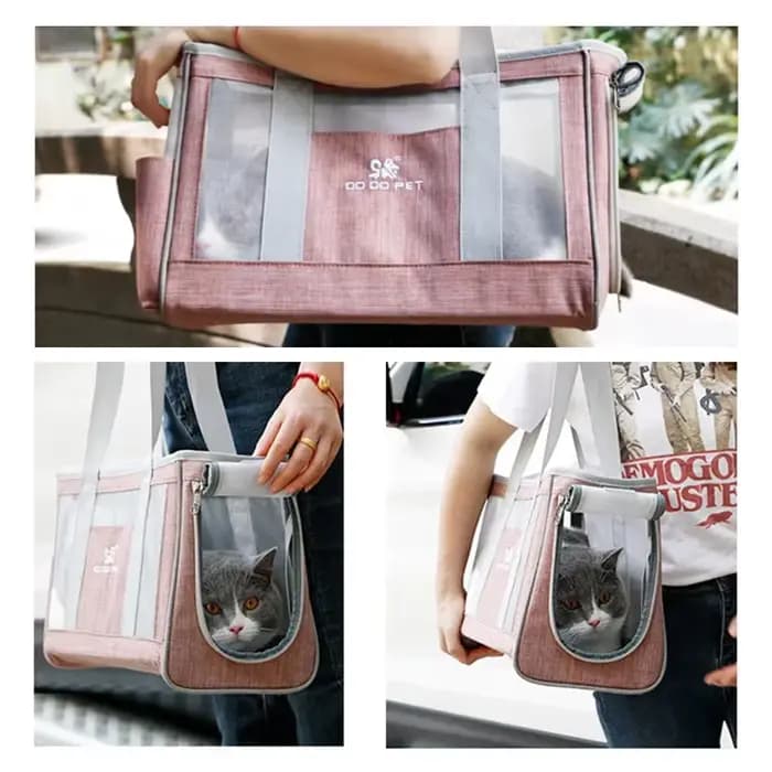 Sac de transport respirant portable pour animaux de compagnie
