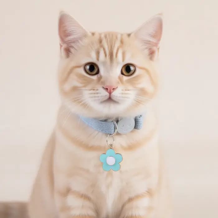 Paquet de 5 colliers de chat réglables avec cloche