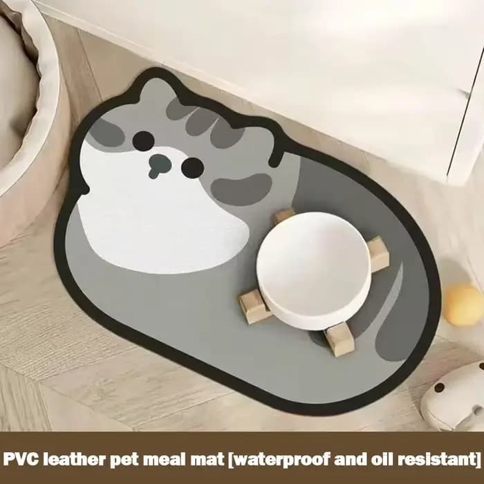 Tapis d'alimentation absorbant pour animaux de compagnie VIKAMA