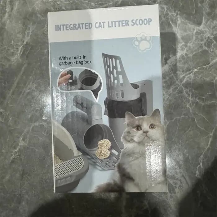 Pelle à litière, poubelle pour nettoyer les excréments de chat
