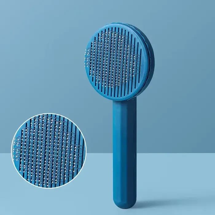 Brosse à cheveux pour chien et chat, peigne de toilettage et de soin pour chat, peigne en acier inoxydable pour cheveux longs, nettoyage des chiens, accessoires pour chiens