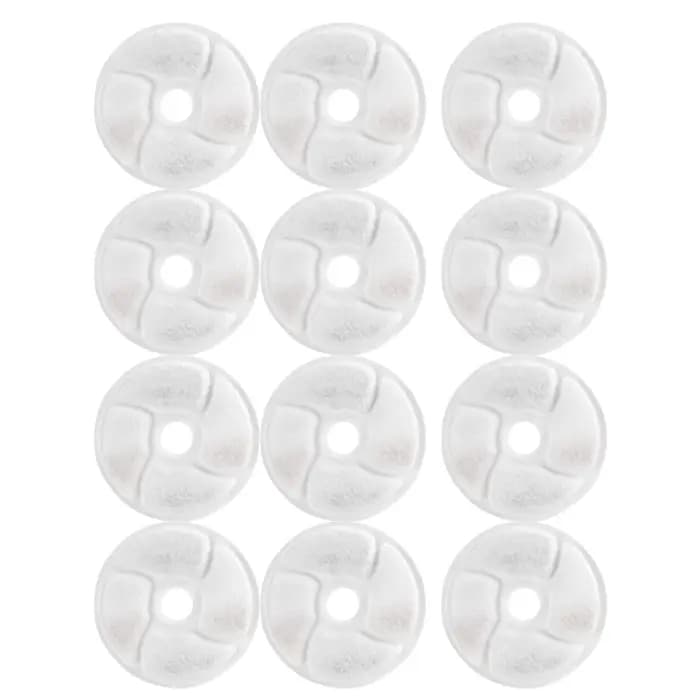 Filtre circulaire de remplacement pour fontaine à eau pour chats FS23/FS24