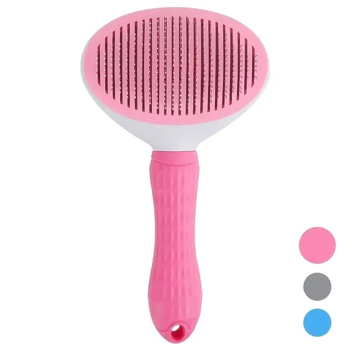 Peigne d'épilation pour animaux de compagnie en un clic pour un toilettage sans effort des chiens et des chats-brosse