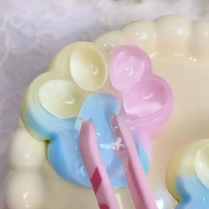 Jouet anti-stress en forme de griffe de chat arc-en-ciel, jouet à presser, jouet de bureau pour amies, cadeau de noël