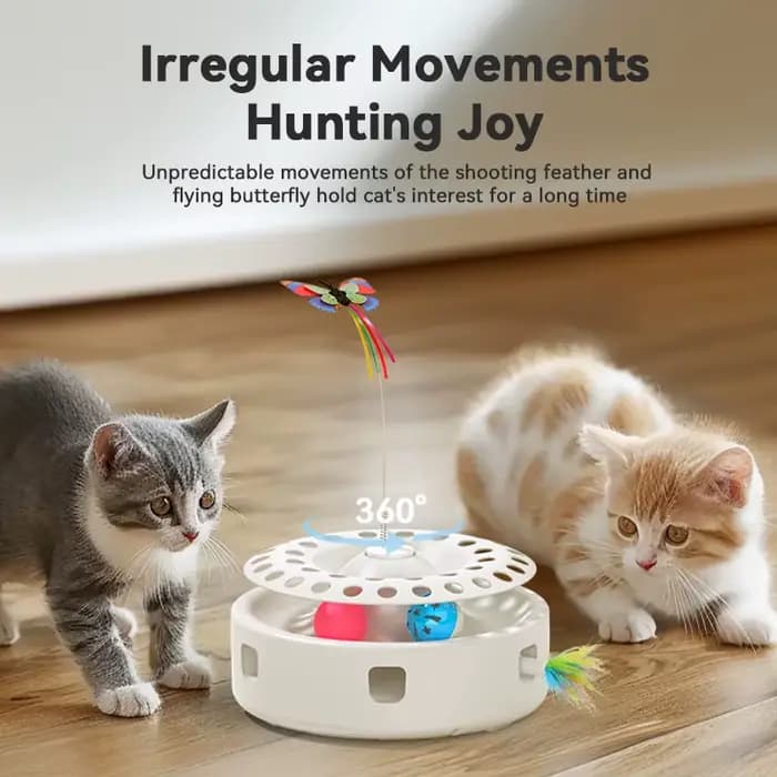 ROJECO – jouets automatiques 3 en 1 pour chaton