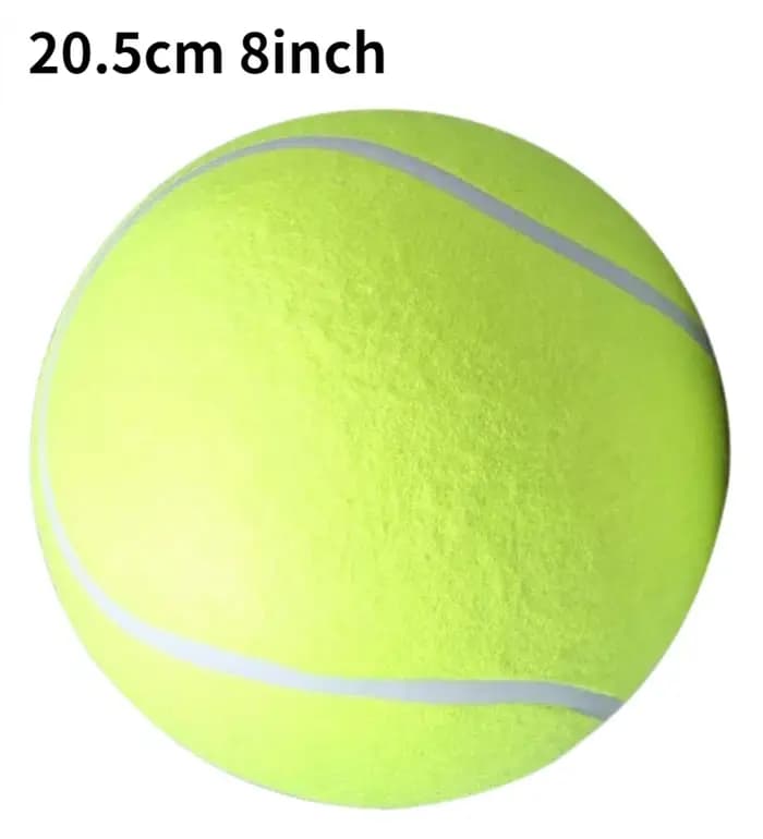 Balle de Tennis géante pour chien