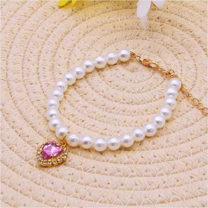 Nouveau collier de chat décoration animal de compagnie mignon exquis cou chaton réglable été