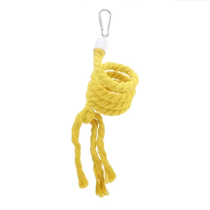 Jouet pour oiseaux en spirale