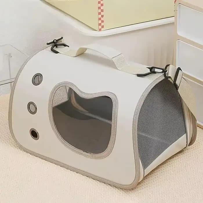 Sac de transport pour animaux de compagnie, sac de voyage pliable en maille respirante pour petits c