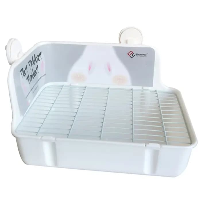 Bac à litière pour lapin, toilettes pour petits animaux, bac à litière d entraîneur pot pour lapin
