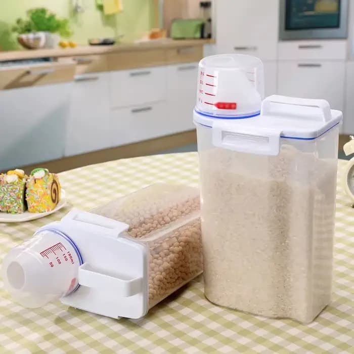 Conteneur hermétique pour aliments pour animaux de compagnie – Bac durable de grande capacité avec pelle