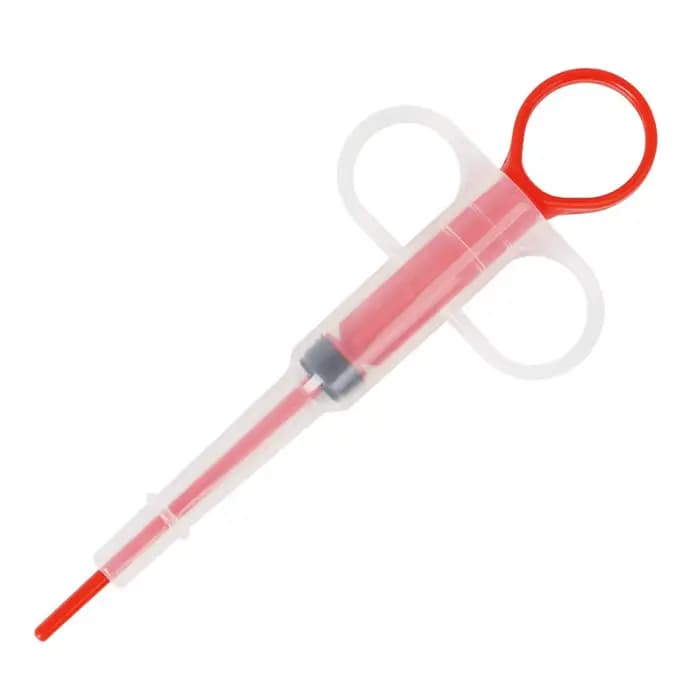 Distributeur de médicaments pour animaux de compagnie, seringue à comprimés pour chat, applicateur de pilules pour chat à double usage avec embout souple, couleur aléatoire