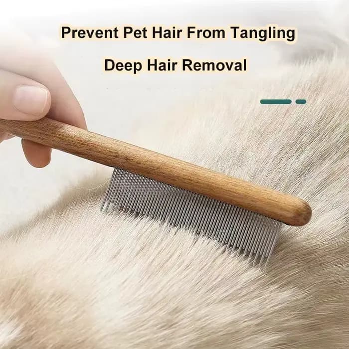 Peigne à puces pour animaux de compagnie, peigne pour chien et chat, outils d'élimination des tiques