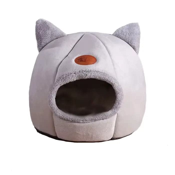 Nouveau confort de sommeil profond en hiver lit de chat tapis de glace panier petit chien maison pro