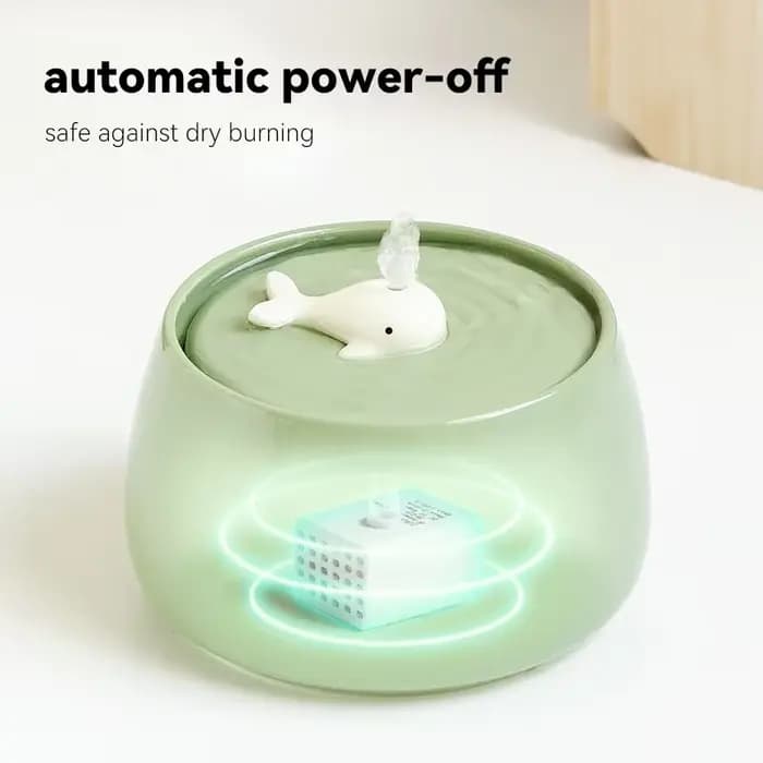 Fontaine d'eau en céramique pour chat